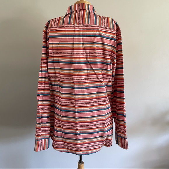 Pendleton Serape Surf Stripe Retro Inspired 60s Board Shirt Button Down - Picture 5 of 11